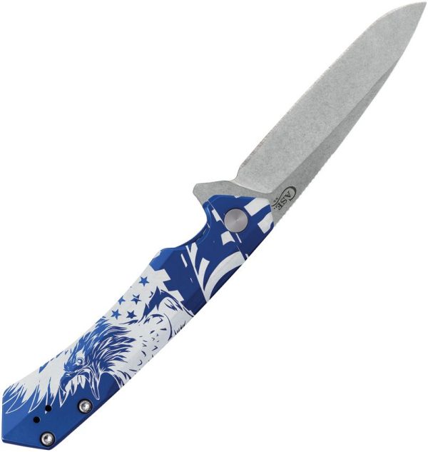 Case Cutlery Kinzua S35VN Linerlock - Blue Anodized