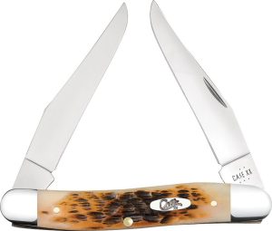 Case Cutlery Muskrat - Amber Bone Handle