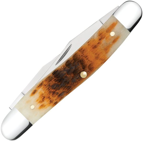 Case Cutlery Muskrat - Amber Bone Handle
