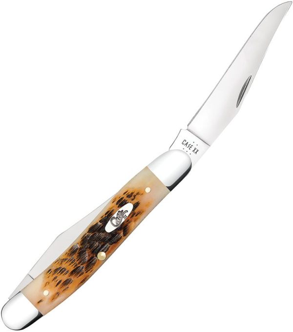 Case Cutlery Muskrat - Amber Bone Handle