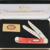 Case Cutlery American Wildlife Deer Trapper - Limited Red