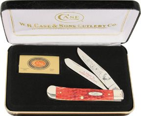 Case Cutlery American Wildlife Deer Trapper - Limited Red