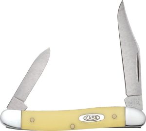 CA109.jpg Case Cutlery Pen Knife - Yellow Synthetic