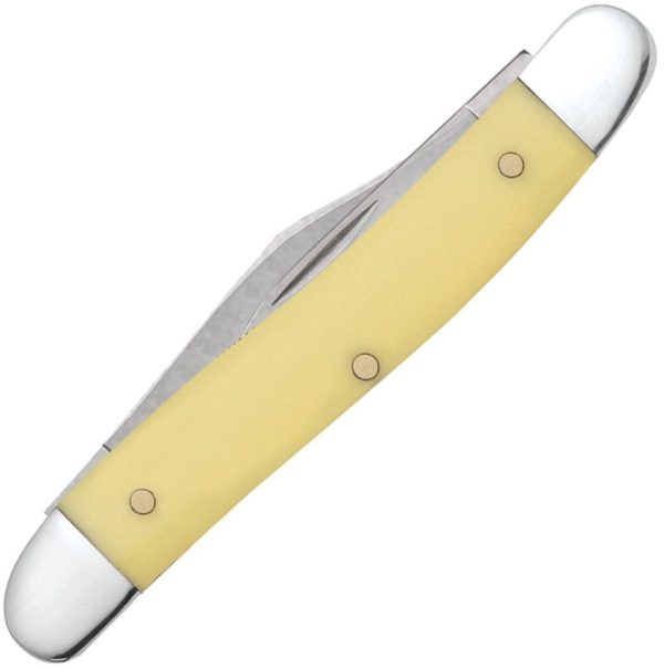 Case Cutlery Pen Knife - Yellow Synthetic