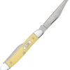 Case Cutlery Pen Knife - Yellow Synthetic