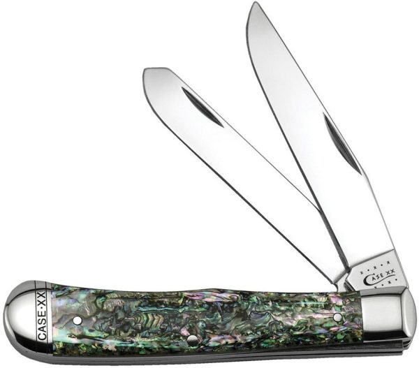 Case Cutlery Trapper Abalone Stainless