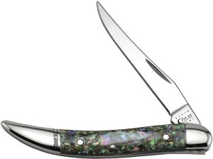 Case Cutlery Small Texas Toothpick Stainless Abalone