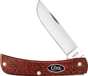 Case Cutlery Sod Buster Jr Micarta Skinner - Red