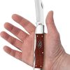 Case Cutlery Folding Hunter Dark Red Micarta - Dual Blade