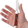Case Cutlery Copperlock Dark Red Burlap - Locking Clip