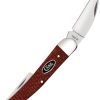 Case Cutlery Seahorse Whittler Red Burlap - Three Blade