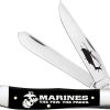 Case Cutlery USMC Trapper Black Synthetic - Stainless