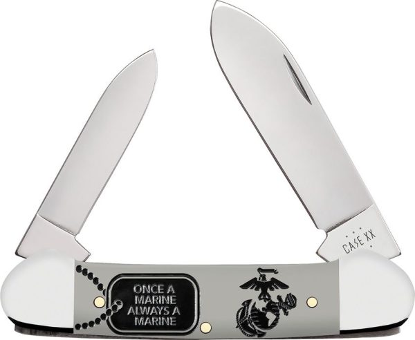 Case Cutlery USMC Canoe Gray Synthetic