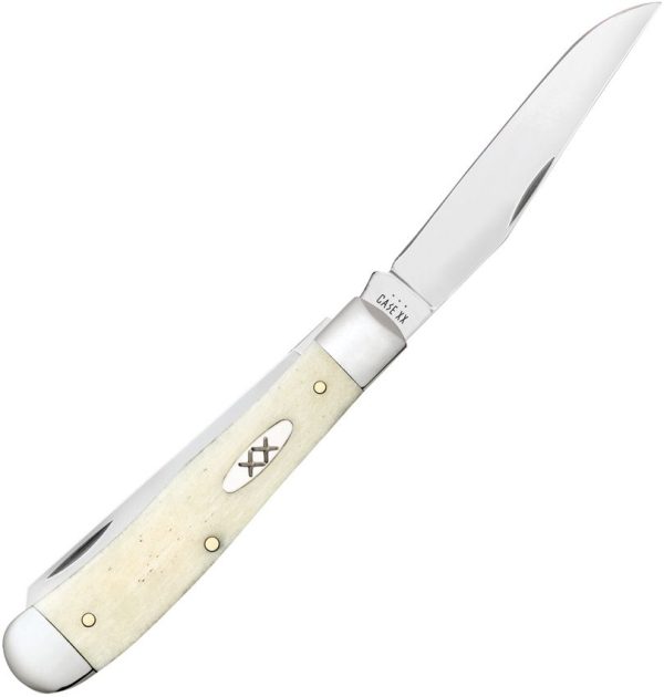 Case Cutlery Trapper Natural Bone