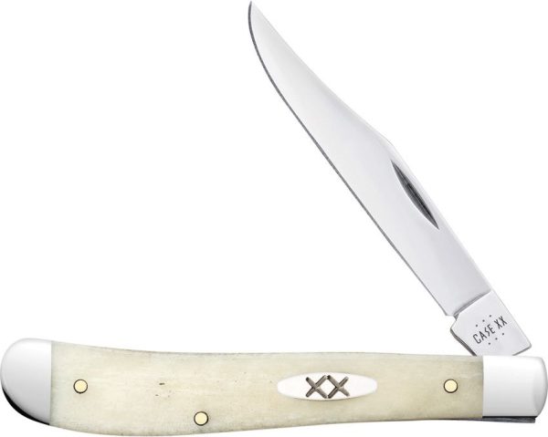 Case Cutlery Slimline Trapper Natural Bone