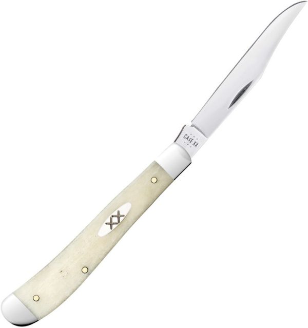 Case Cutlery Slimline Trapper Natural Bone