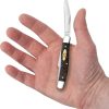 Case Cutlery Stockman Black Curly Oak Three-Blade Knife