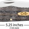 Case Cutlery Folding Hunter Black Curly Oak Stainless