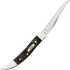 Case Cutlery Small Toothpick Black Curly Oak Knife