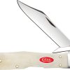 Case Cutlery Cheetah Cub Lockback Bone Handle Knife