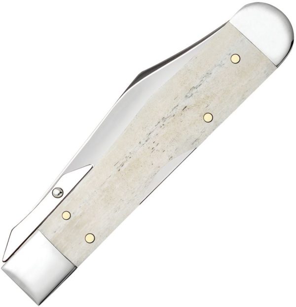 Case Cutlery Cheetah Cub Lockback Bone Handle Knife