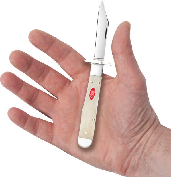 Case Cutlery Cheetah Cub Lockback Bone Handle Knife