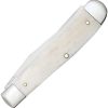 Case Cutlery Trapper Carbon Steel Natural Bone Folding
