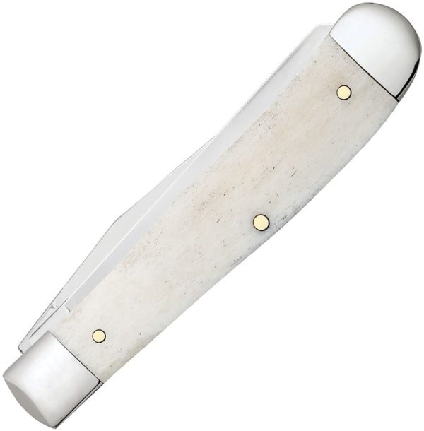 Case Cutlery Trapper Carbon Steel Natural Bone Folding