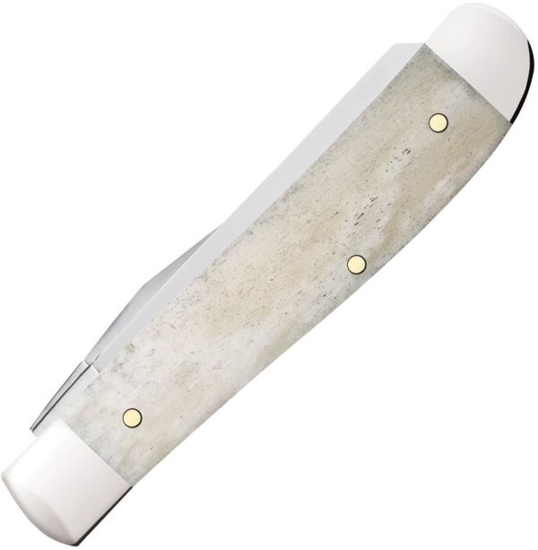 Case Cutlery Mini Trapper Carbon Steel Natural Bone