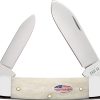 Case Cutlery Canoe Natural Bone Folding Knife