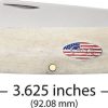 Case Cutlery Canoe Natural Bone Folding Knife