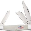Case Cutlery Lg Stockman Natural Bone Trapper