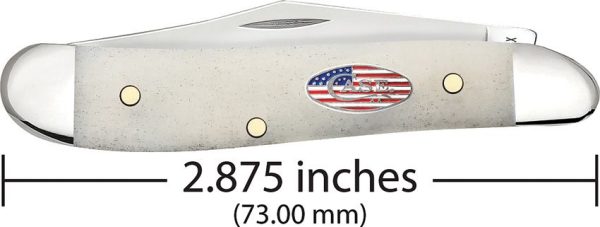 Case Cutlery Peanut Natural Bone Pocket Knife
