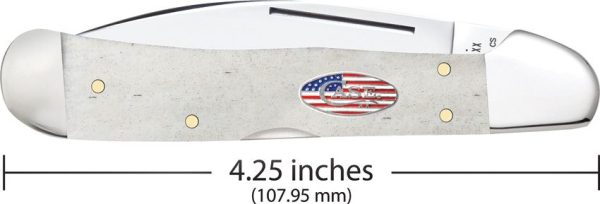 Case Cutlery Copperlock Smooth Bone Locking Knife