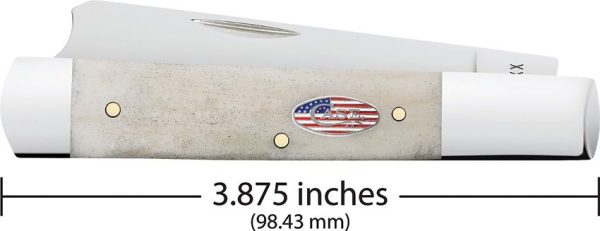 Case Cutlery Razor Vault Natural Bone Knife