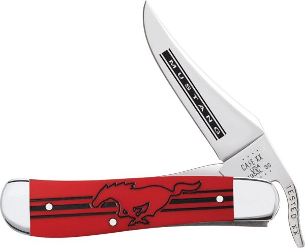 Case Cutlery Ford RussLock Red Assisted Opener