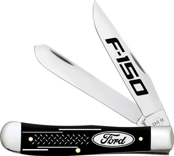 Case Cutlery Ford Trapper Black Synthetic