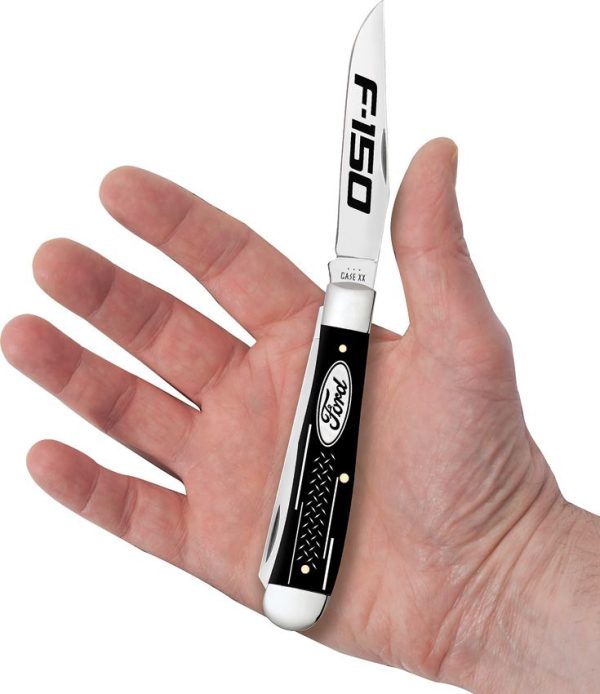 Case Cutlery Ford Trapper Black Synthetic