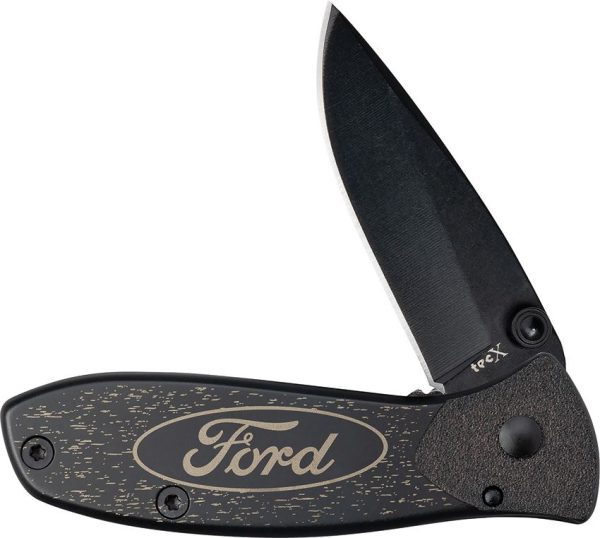 Case Cutlery Ford TecX Linerlock - Black Stainless