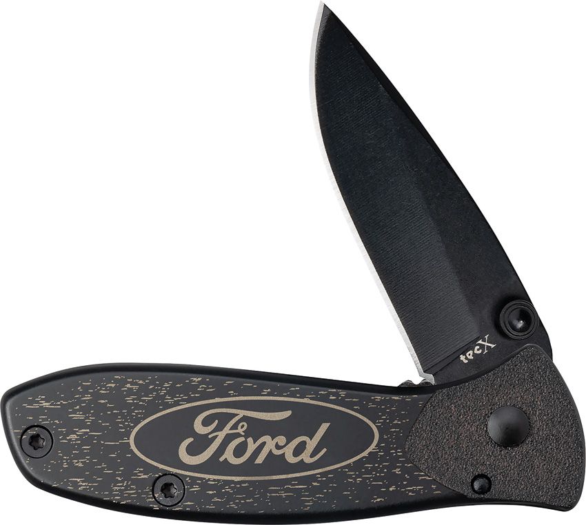 Case Cutlery Ford TecX Linerlock Folding Knife 2.75" Black
