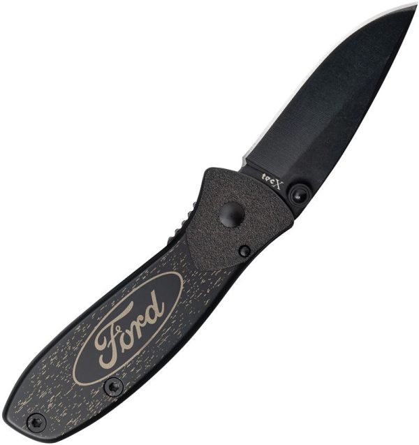 Case Cutlery Ford TecX Linerlock - Black Stainless
