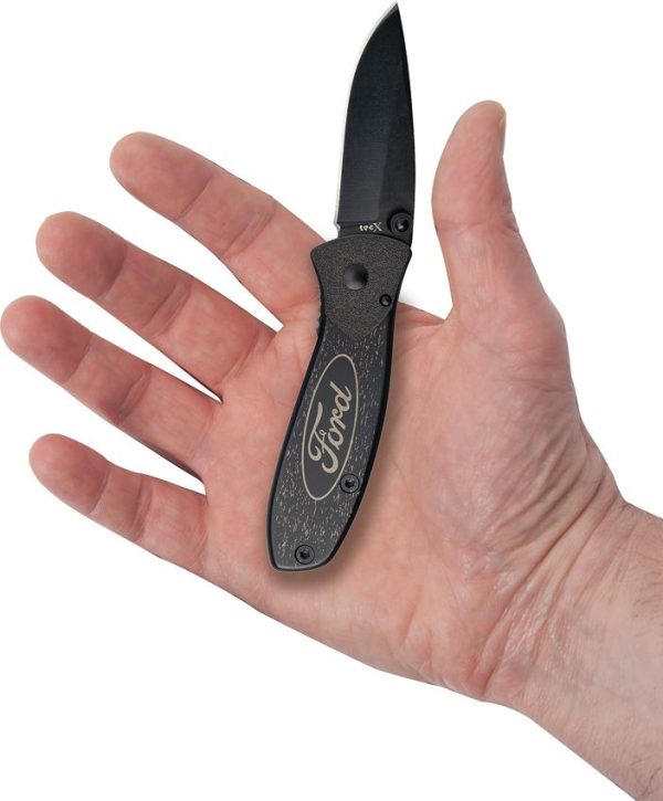 Case Cutlery Ford TecX Linerlock - Black Stainless