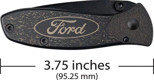 Case Cutlery Ford TecX Linerlock - Black Stainless