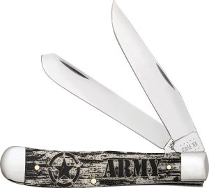 Case Cutlery U.S. Army Trapper - Bone Handle