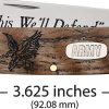 Case Cutlery U.S. Army Canoe Oak - Curly