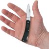 Case Cutlery Caliber Lockback Folding Knife 2" Stainless Blade Black