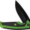 Case Cutlery John Deere Tec X Linerlock - Black Rubber Inlay