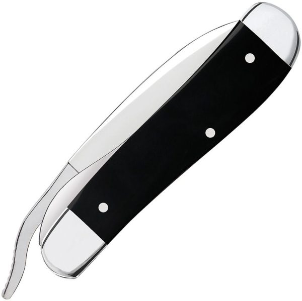 Case Cutlery John Deere Russlock - Black Synthetic Handle