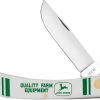 Case Cutlery John Deere Sod Buster Jr - White Synthetic