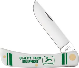 Case Cutlery John Deere Sod Buster Jr - White Synthetic